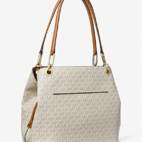 KENSINGTON – Grand cabas à logo Signature – Vanilla3