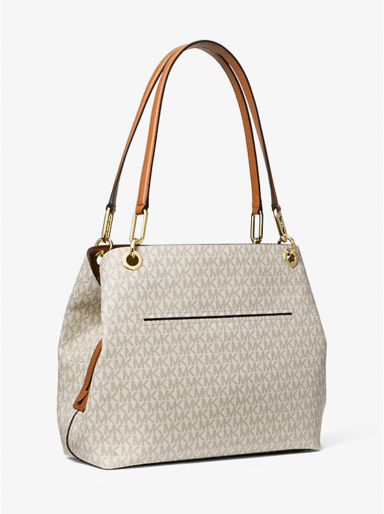 KENSINGTON – Grand cabas à logo Signature – Vanilla3