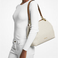 KENSINGTON – Grand cabas à logo Signature – Vanilla4