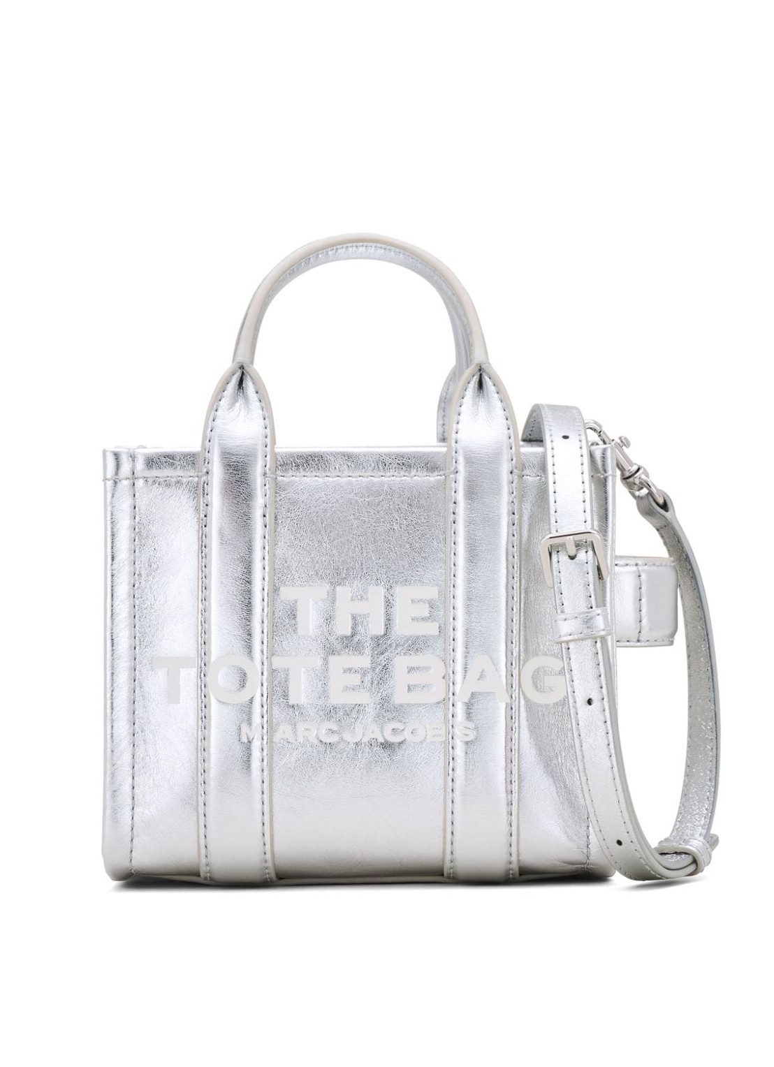 THE CROSSBODY METALLIC TOTE BAG1