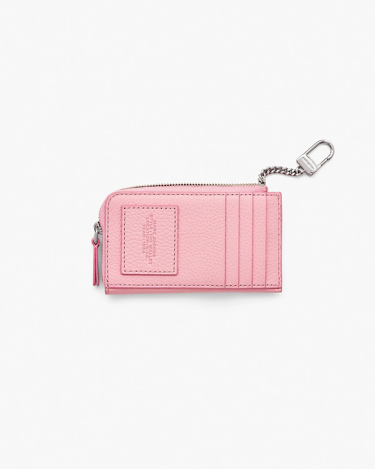 THE LEATHER TOP ZIP MULTI WALLET - RIBBON PINK 1