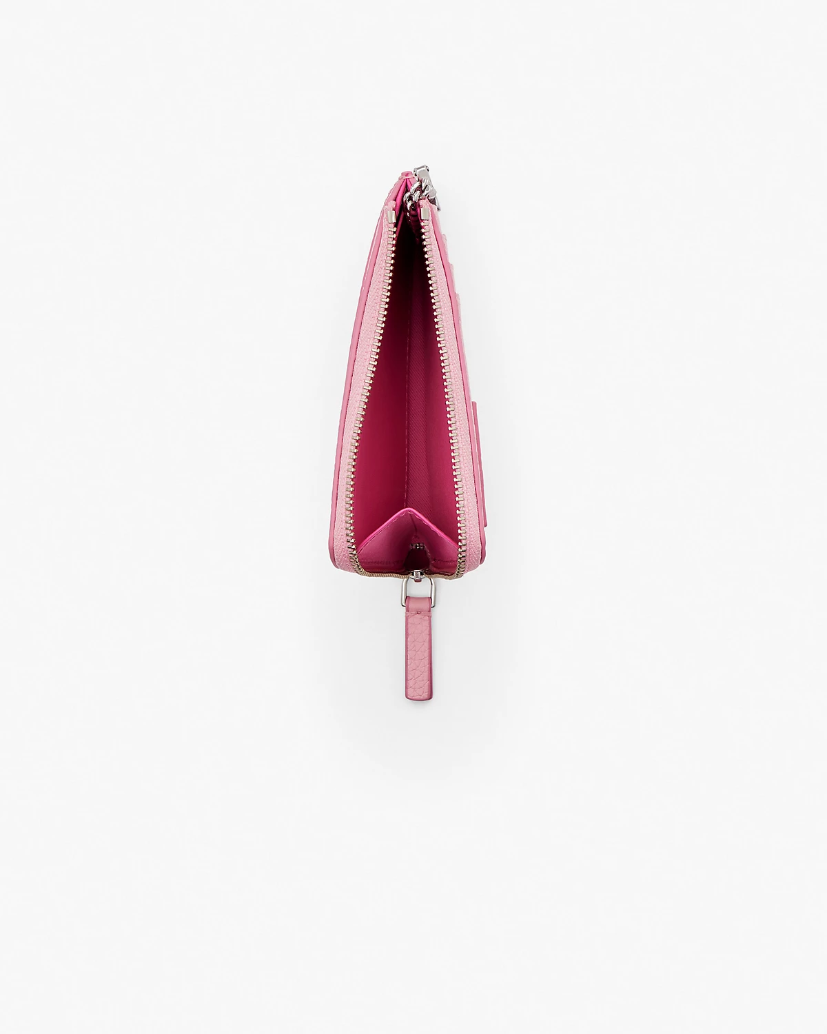 THE LEATHER TOP ZIP MULTI WALLET - RIBBON PINK 3