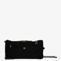 Grand sac muni de grandes roues en tissu recyclé - black1