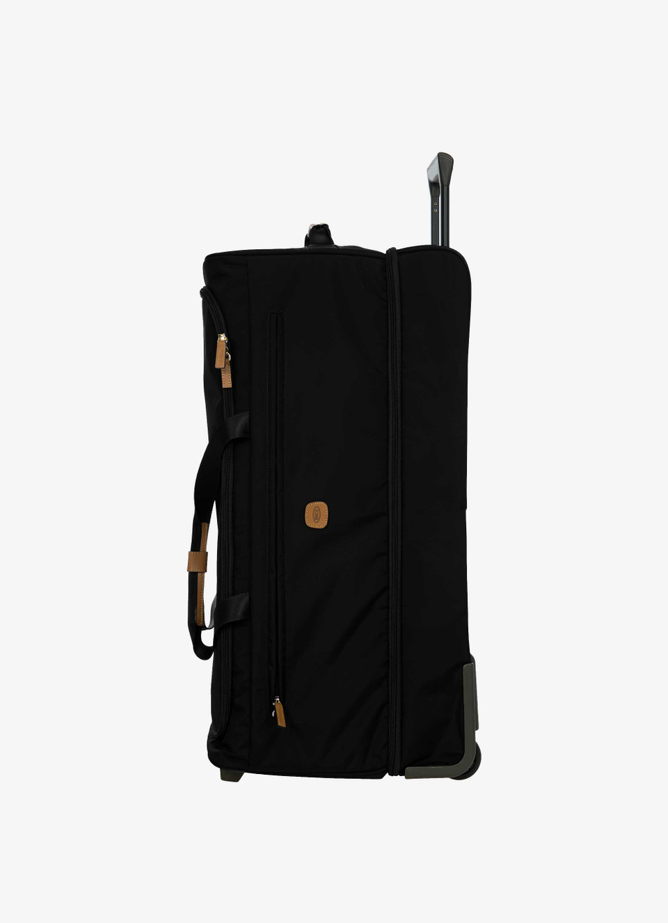 Grand sac muni de grandes roues en tissu recyclé - black4