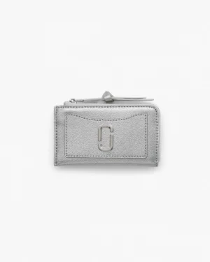 THE METALLIC UTILITY SNAPSHOT <br>TOP ZIP MULTI WALLET