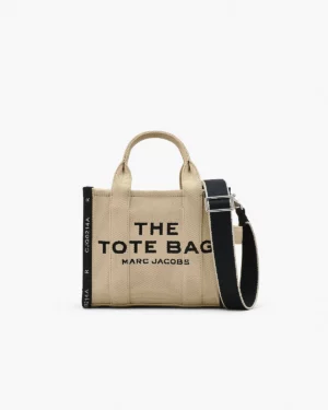 THE JACQUARD SMALL TOTE BAG - Warm Sand