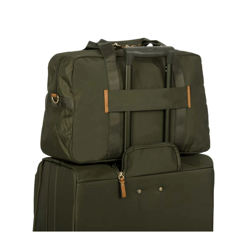 Petit sac polochon multipoches en nylon - olive3