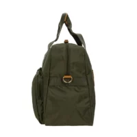 Petit sac polochon multipoches en nylon - olive4