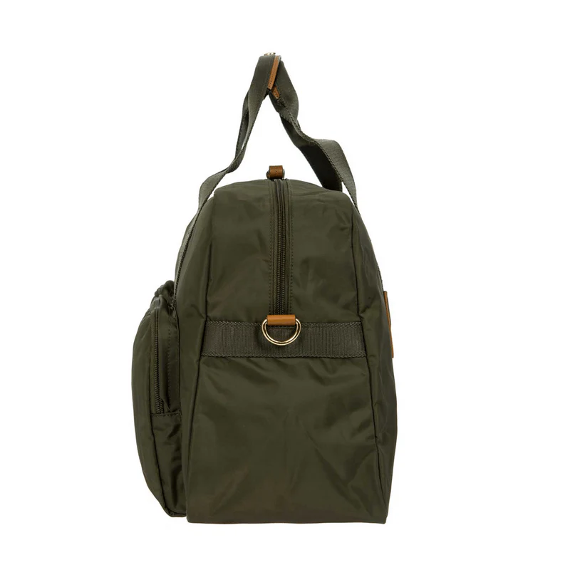 Petit sac polochon multipoches en nylon - olive4