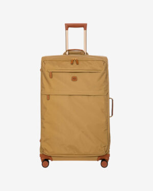 X-Collection • Valise trolley XL 77 cm en tissu recyclé - Havane