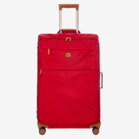 Valise trolley XL 77 cm en nylon - Rouge1