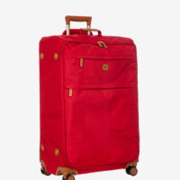 Valise trolley XL 77 cm en nylon - Rouge2