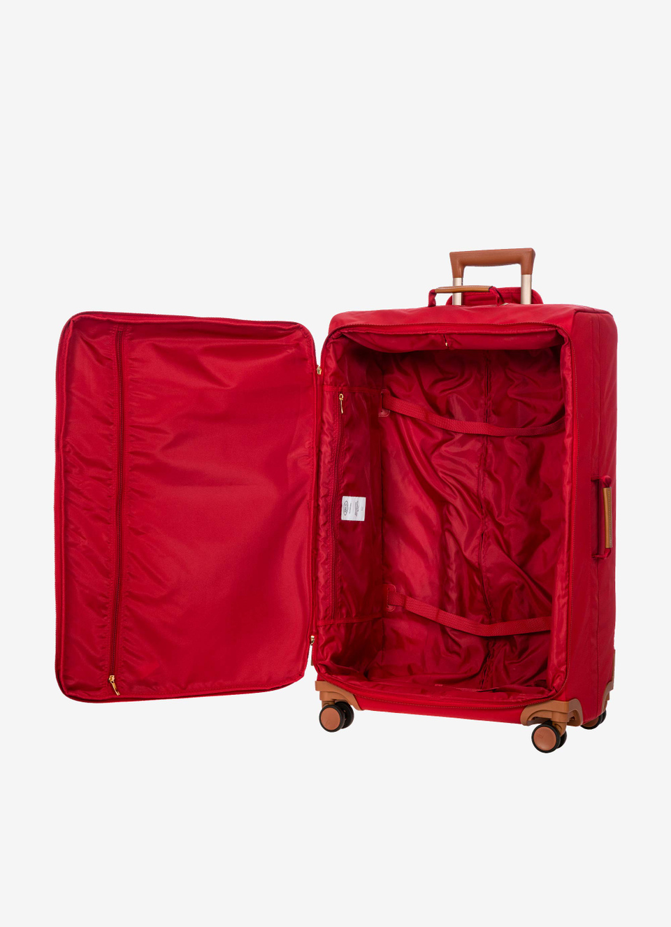 Valise trolley XL 77 cm en nylon - Rouge5