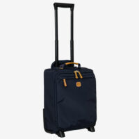 Valise trolley cabine underseat en nylon recyclé - Ocean blue2