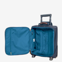 Valise trolley cabine underseat en nylon recyclé - Ocean blue4