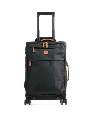 X-Collection • Valise trolley de cabine 55 cm en tissu recyclé - Black