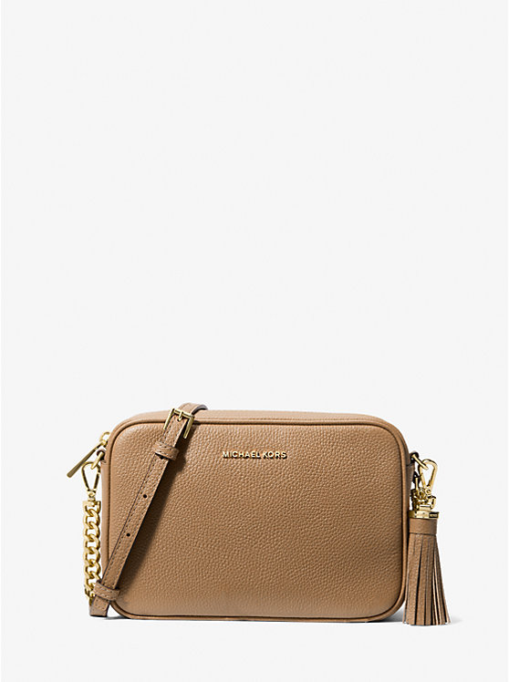 Jet Set Medium Pebbled Leather Crossbody Bag – Husk5