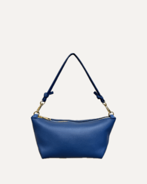 THE MINI MARINA BAG Sac en cuir de vachette - Azul
