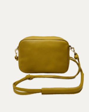 THE MINI SABELA BAG  Sac en cuir de vachette - Oliva