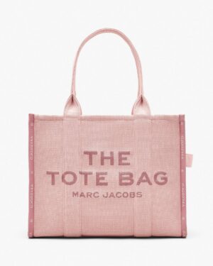 THE JACQUARD LARGE TOTE BAG - Rose