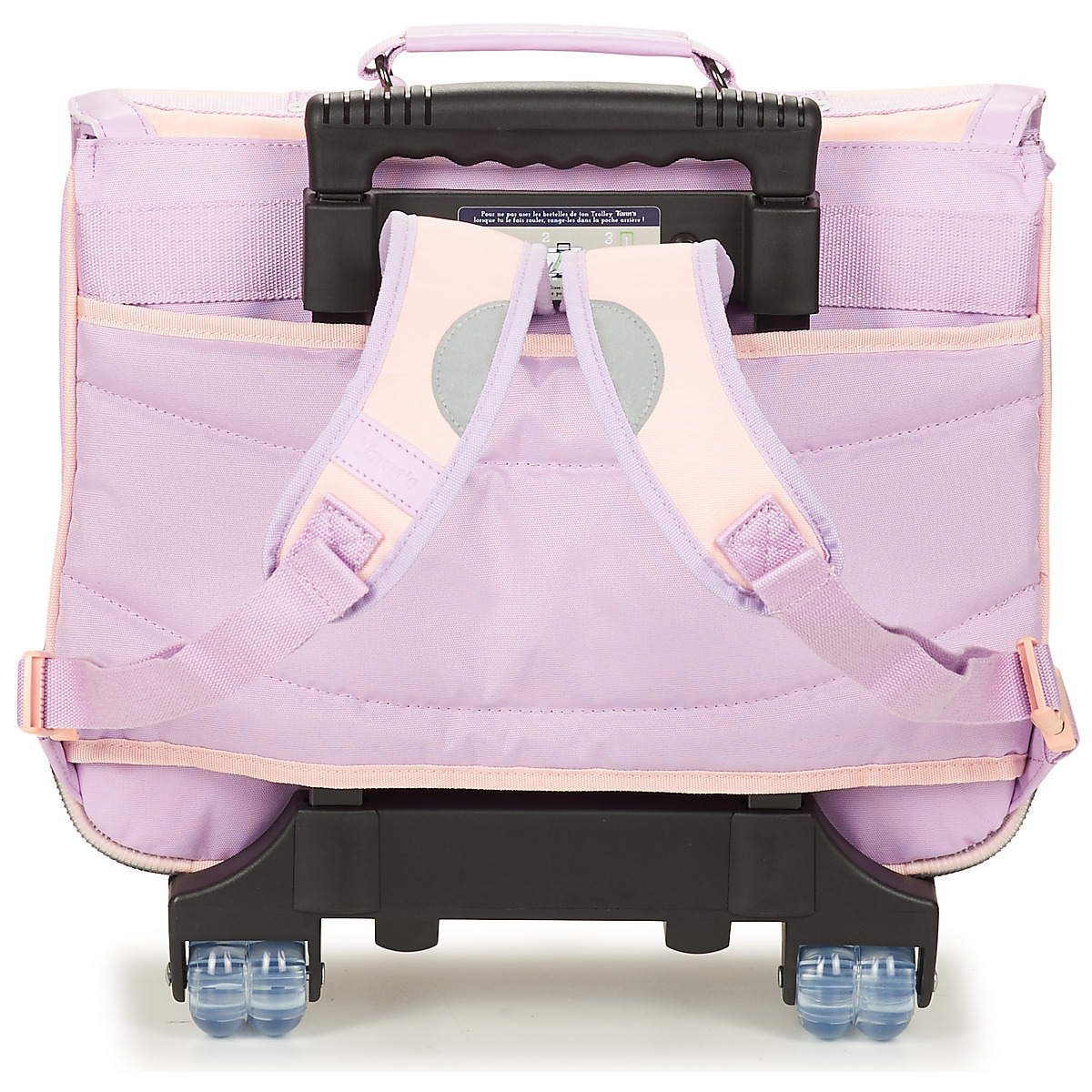 Diana • Cartable trolley bicolore • 38cm – Image 3