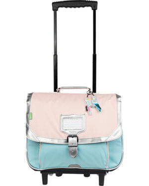 Mia • Cartable trolley bicolore • 38cm