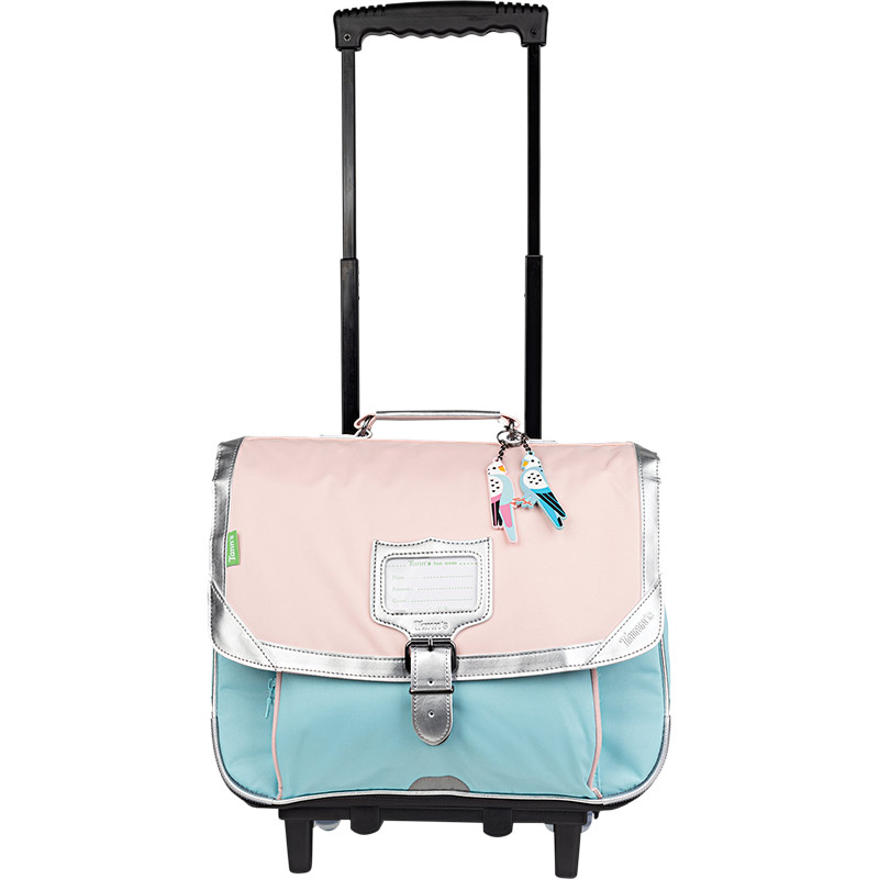 Mia • Cartable trolley bicolore • 38cm