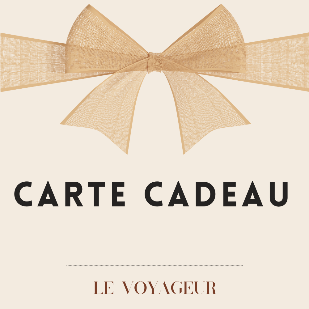 Carte cadeau le voyageur