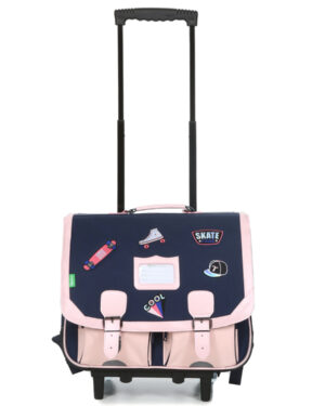 Lily • Cartable trolley bicolore • 41cm