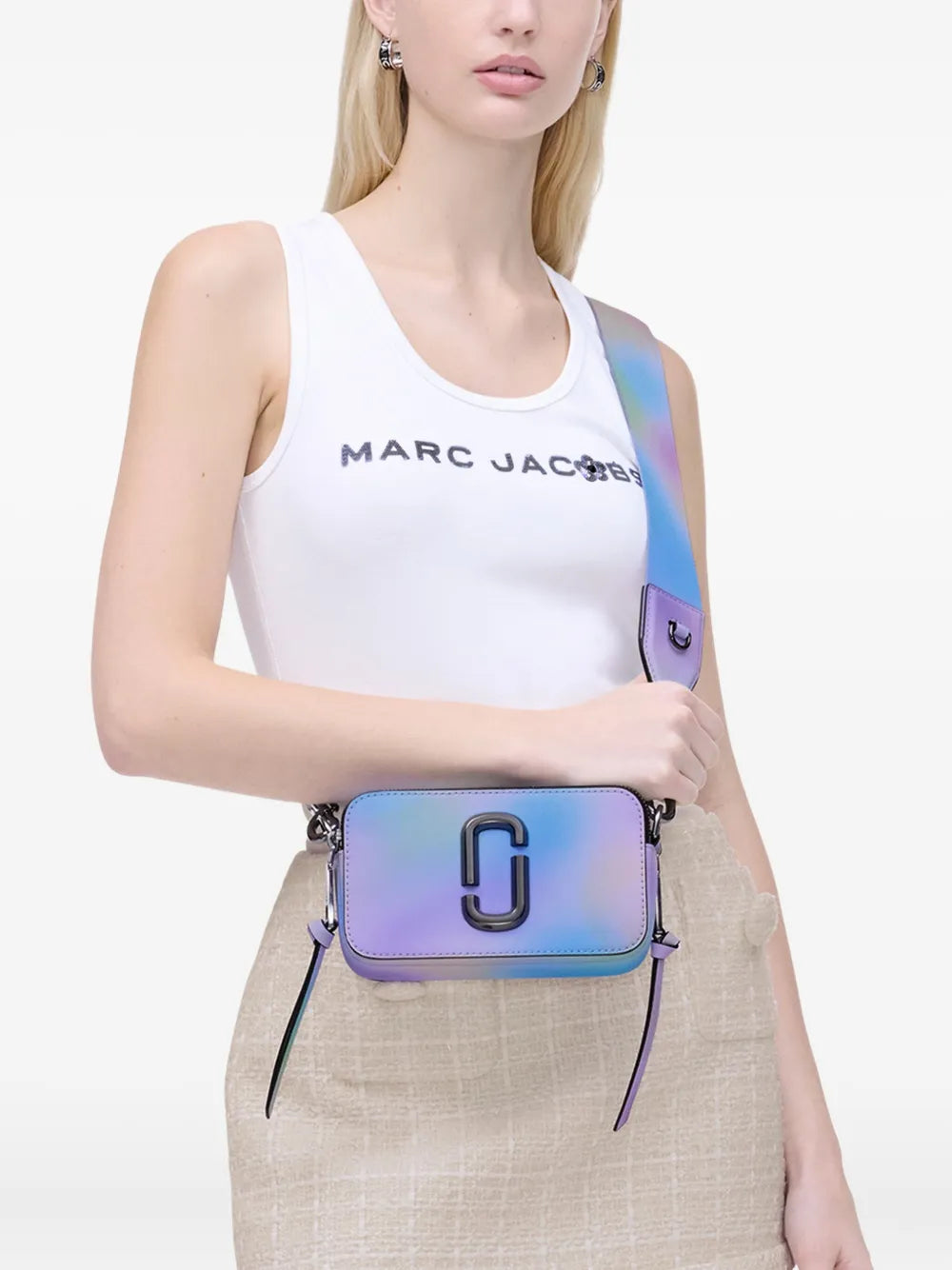 THE SNAPSHOT • The Airbrush Snapshot Bag Blue Multi – Image 2