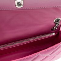 THE DUAL QUILTED LEATHER CONVERTIBLE CROSSBODY BAG - Thumbnail Image 6