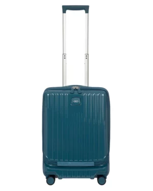 POSITANO • Valise cabine 4 roues avec port USB 55 cm - Octane