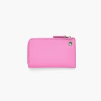 The Top Zip Charm Wallet • Bow pink - Thumbnail Image 3