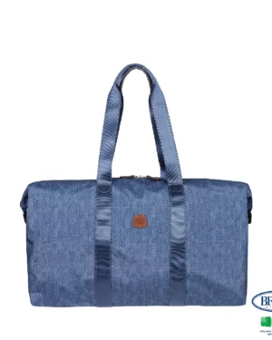 X-collection • Sac moyen pliable 2 en 1 en nylon - Jeans