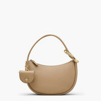 THE DUAL HOBO • Sac à main camel - Thumbnail Image 1