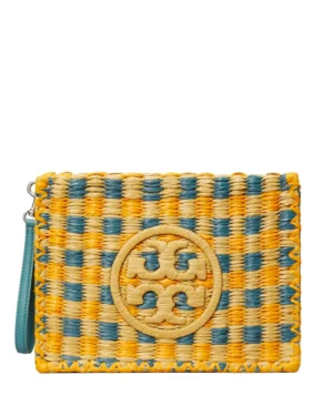 ELLA • Pochette crochetée à la main • Deep turquoise