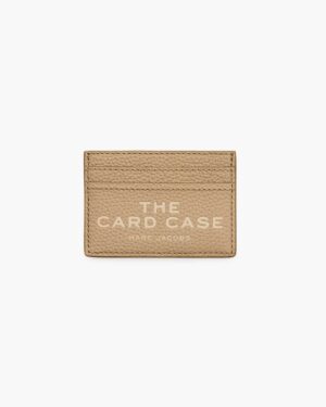 THE LEATHER CARD CASE • Porte cartes - Camel