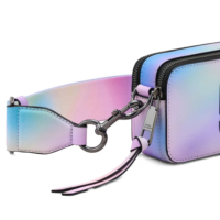 THE SNAPSHOT • The Airbrush Snapshot Bag Blue Multi - Thumbnail Image 4