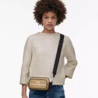 THE CROSSBODY • LEATHER BAG CAMEL MULTI - Thumbnail Image 2
