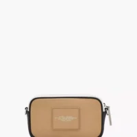 THE CROSSBODY • LEATHER BAG CAMEL MULTI - Thumbnail Image 4