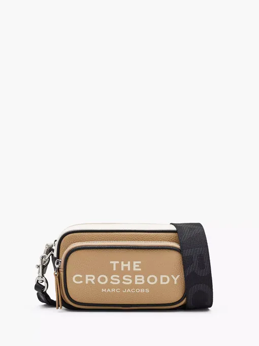 THE CROSSBODY • LEATHER BAG CAMEL MULTI – Image 1