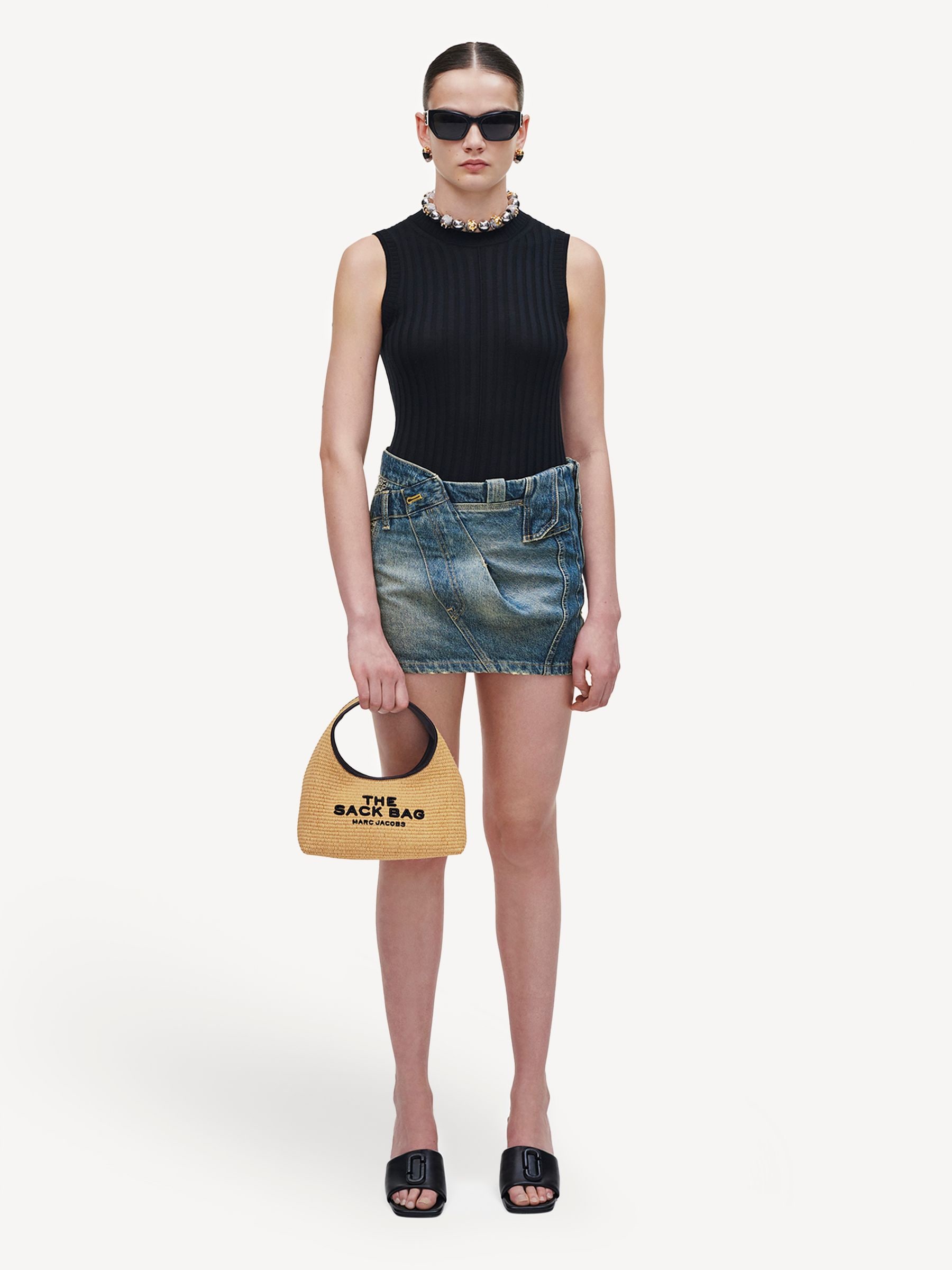 THE MINI WOVEN SACK BAG – Image 2
