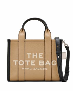 THE COLORBLOCK SMALL TOTE BAG - Camel Multi