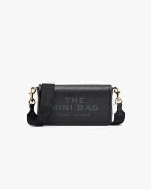 THE LEATHER MINI BAG - Black
