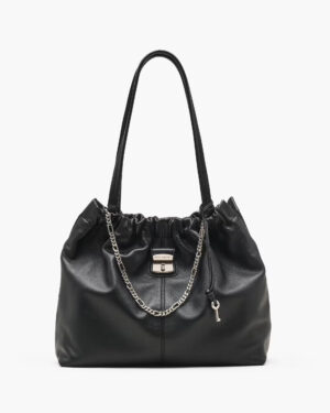 THE CRISTINA TOTE - Black
