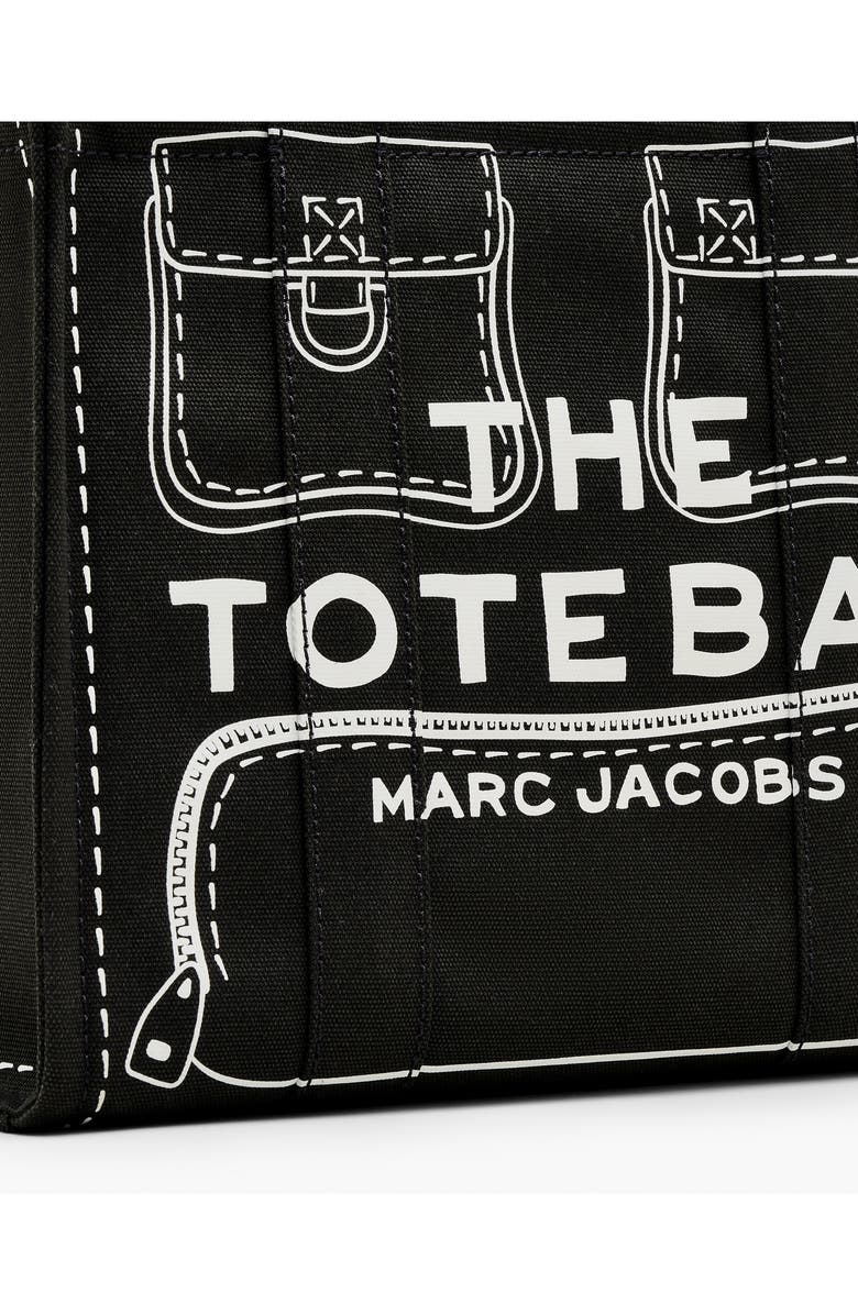 THE TROMPE L'OEIL CHARM CANVAS MEDIUM TOTE BAG – Image 5
