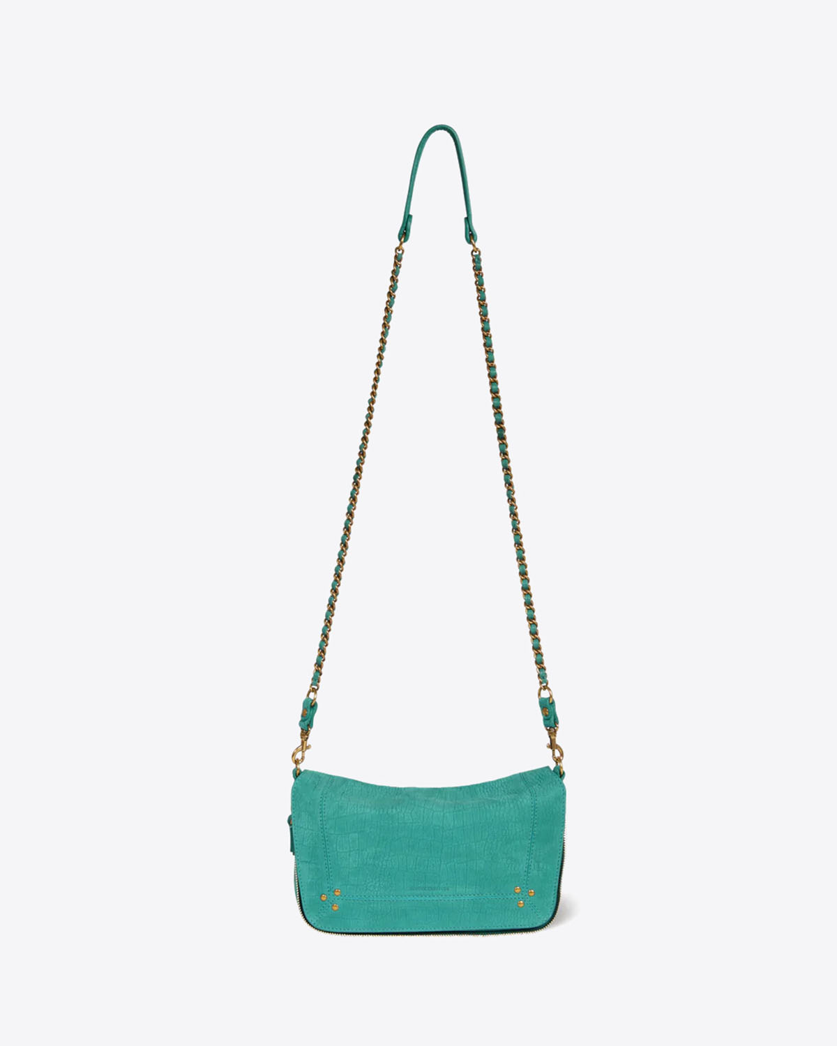 Bobi S cuir imprimé croco agave – Image 4