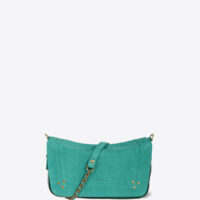 Bobi S cuir imprimé croco agave - Thumbnail Image 6