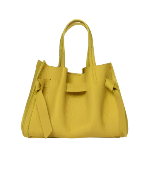 VISONA • Nora queen mini bag - Jaune