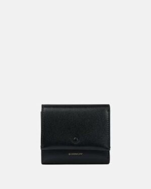 Portefeuille de jour en cuir brillant - Black